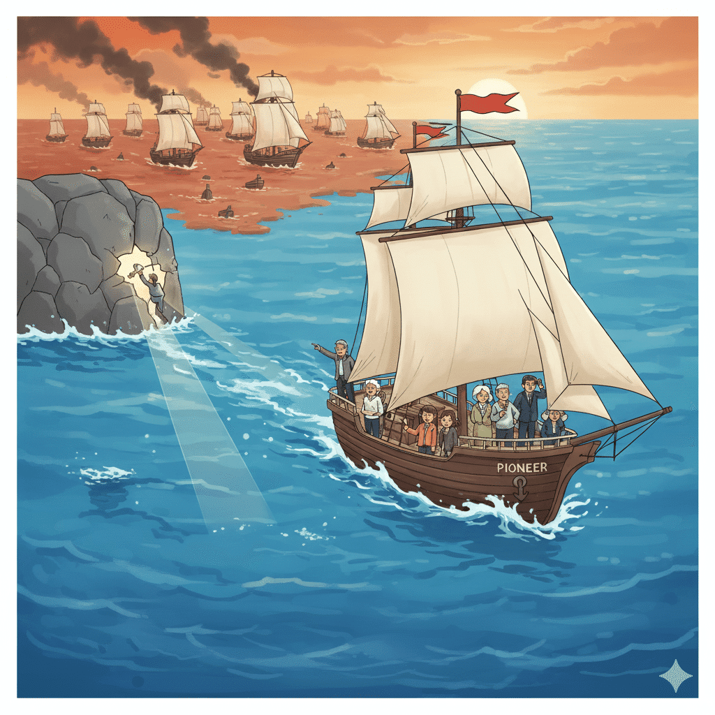 ブルーオーシャン戦略実行の壁｜非顧客層という見えない顧客