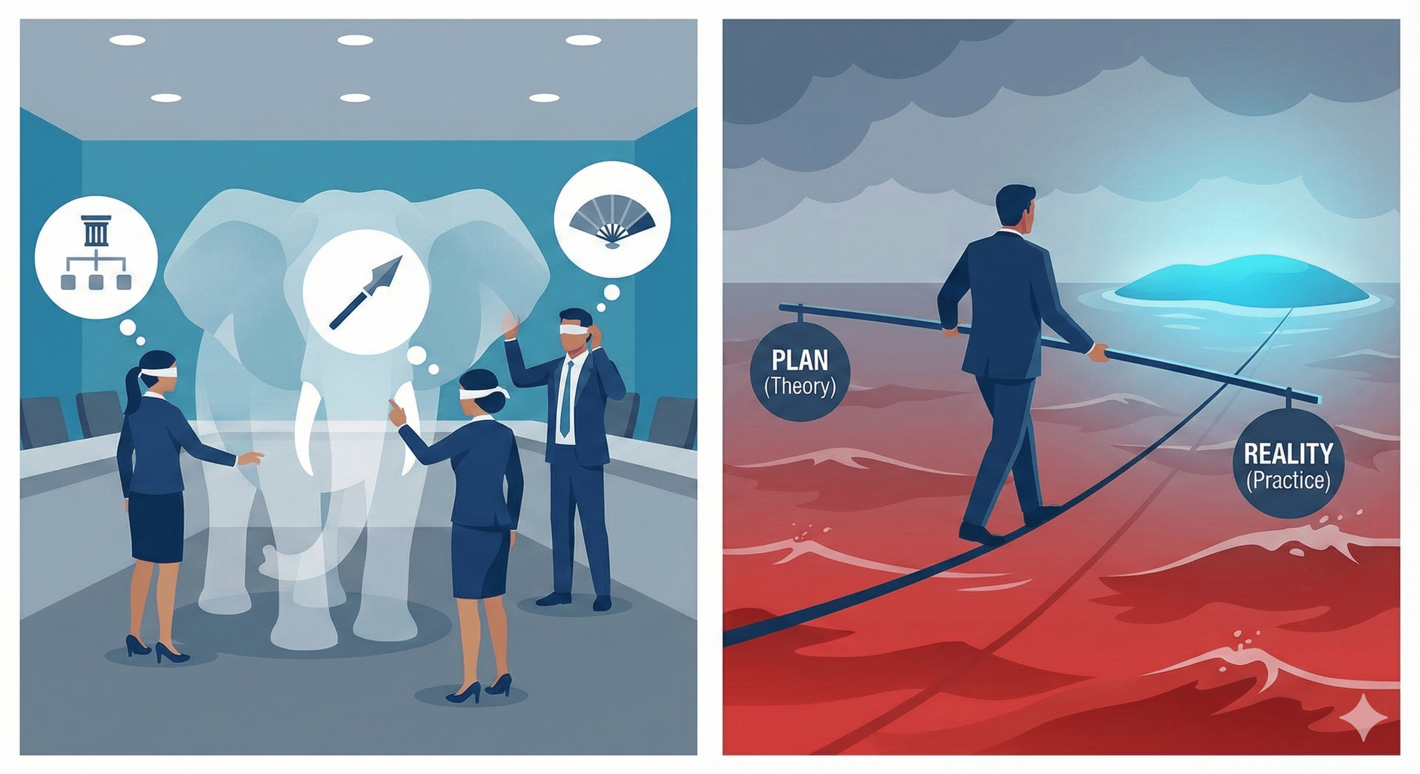 なぜ戦略会議は噛み合わないのか？ミンツバーグ戦略サファリの教え