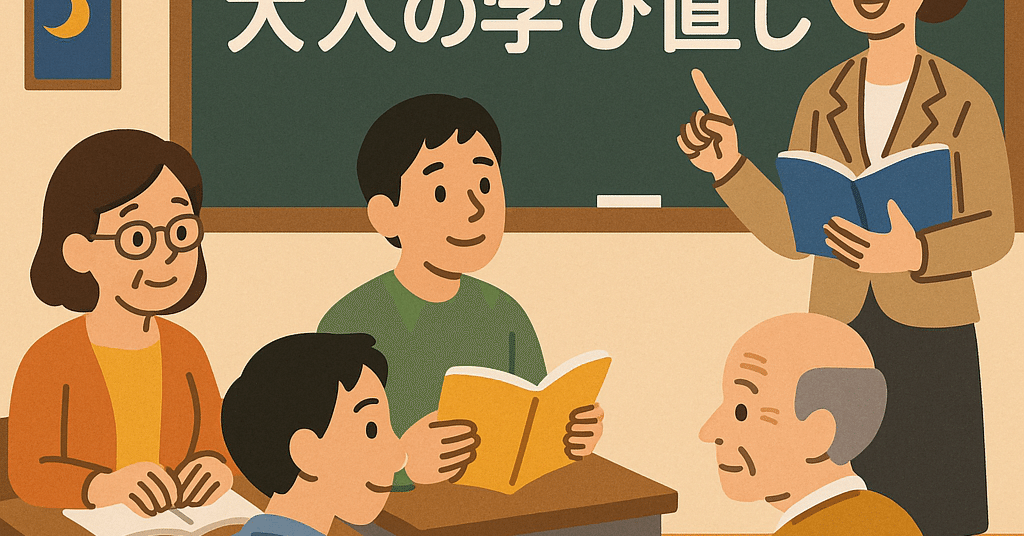 夜間中学と大人の学び直し｜教育の新たな入口を考える